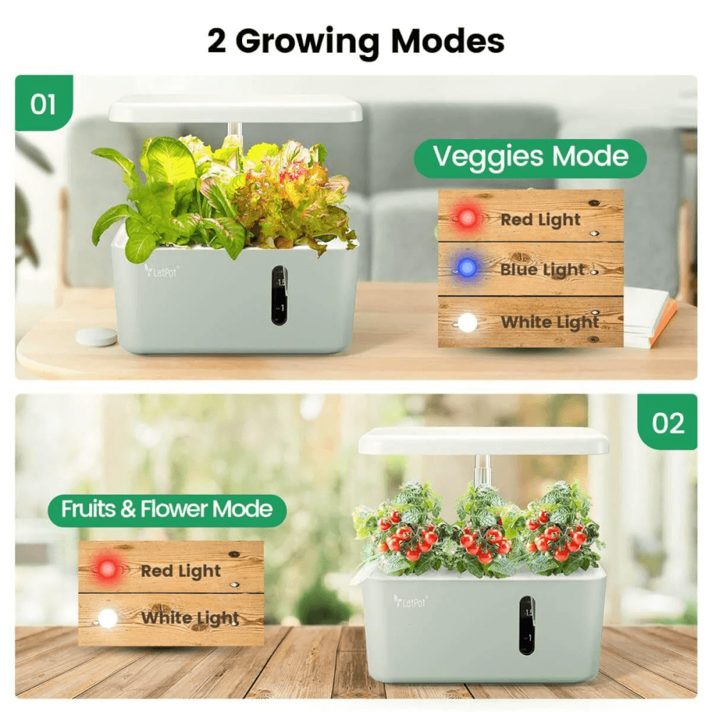เครื่องปลูกระบบไฮโดรโปนิกส์อัตโนมัติ 5 ช่อง LetPot MINI (ควบคุมผ่าน smart mobile app)_6