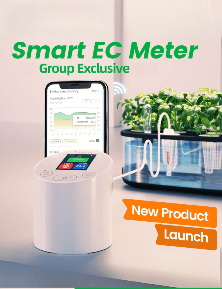 เครื่องวัด EC อัจฉริยะ LetPot EC Meter (ควบคุมผ่าน smart mobile app)_10
