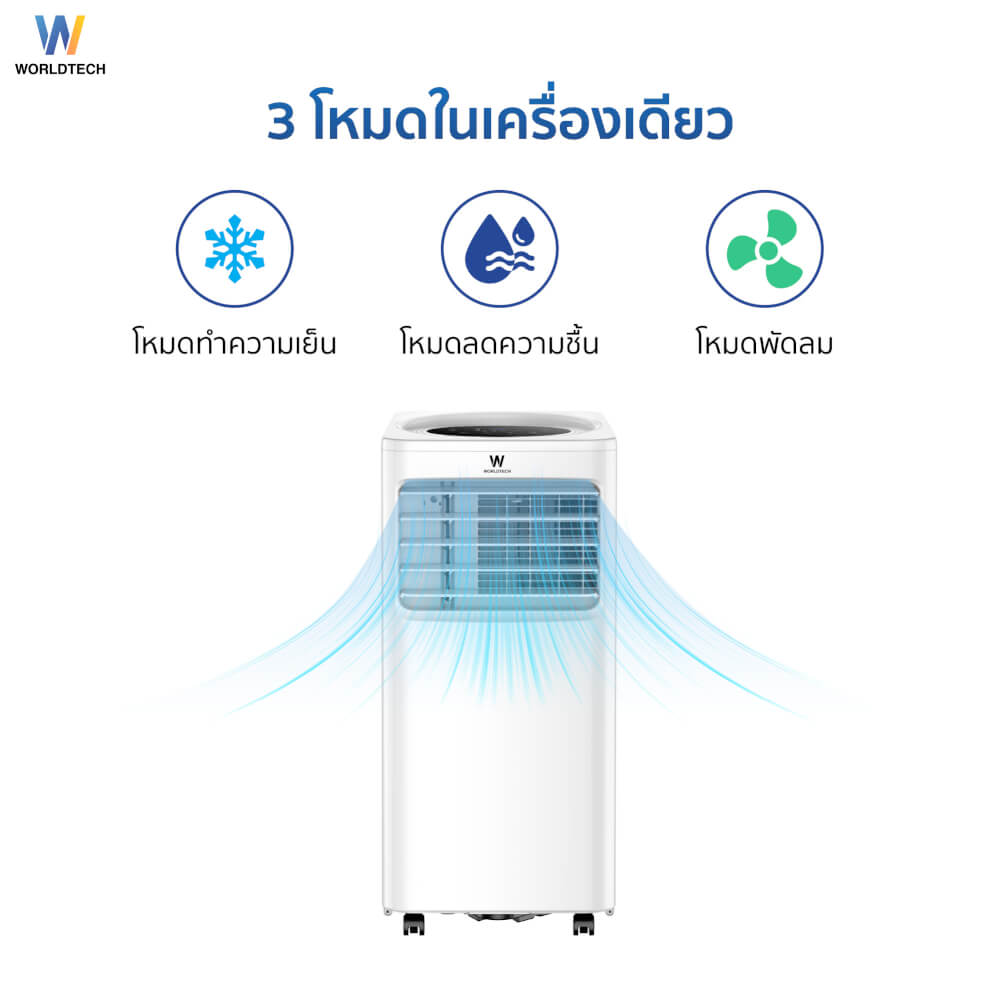 แอร์เคลื่อนที่ WORLDTECH รุ่น WT-SKY-6A-12 ขนาด 12000 BTU_2