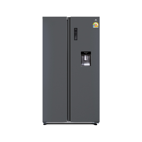 ตู้เย็น SIDE BY SIDE WORLDTECH รุ่น WT-MRF-560W_SIL ขนาด 18.6 คิว ความจุ 525 ลิตร สีเงิน_0