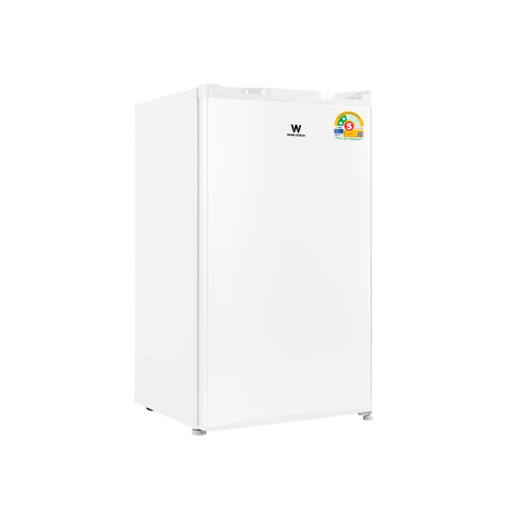 ตู้เย็น 1 ประตู WORLDTECH รุ่น WT-RF101 ขนาด 3.3 คิว ความจุ 92 ลิตร (สีขาว)  _8