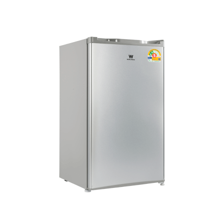 ตู้เย็น 1 ประตู WORLDTECH รุ่น WT-RF101 ขนาด 3.3 คิว ความจุ 92 ลิตร (สีเงิน)  _0