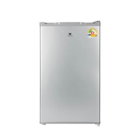 ตู้เย็น 1 ประตู WORLDTECH รุ่น WT-RF101 ขนาด 3.3 คิว ความจุ 92 ลิตร (สีเงิน)  _1
