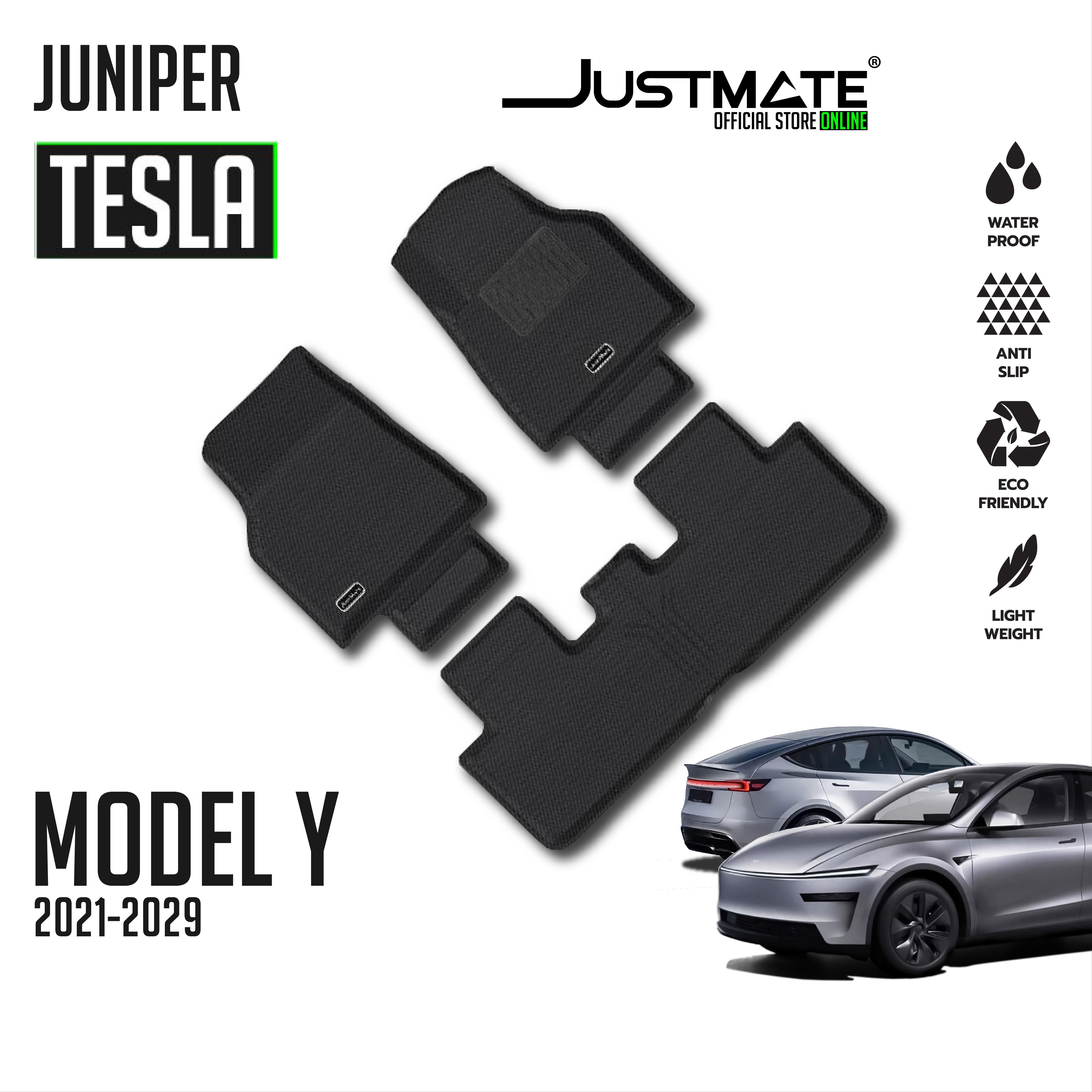 พรมปูพื้นรถยนต์ JUSTMATE TESLA MODEL Y JUNIPER 2021 - 2029_7