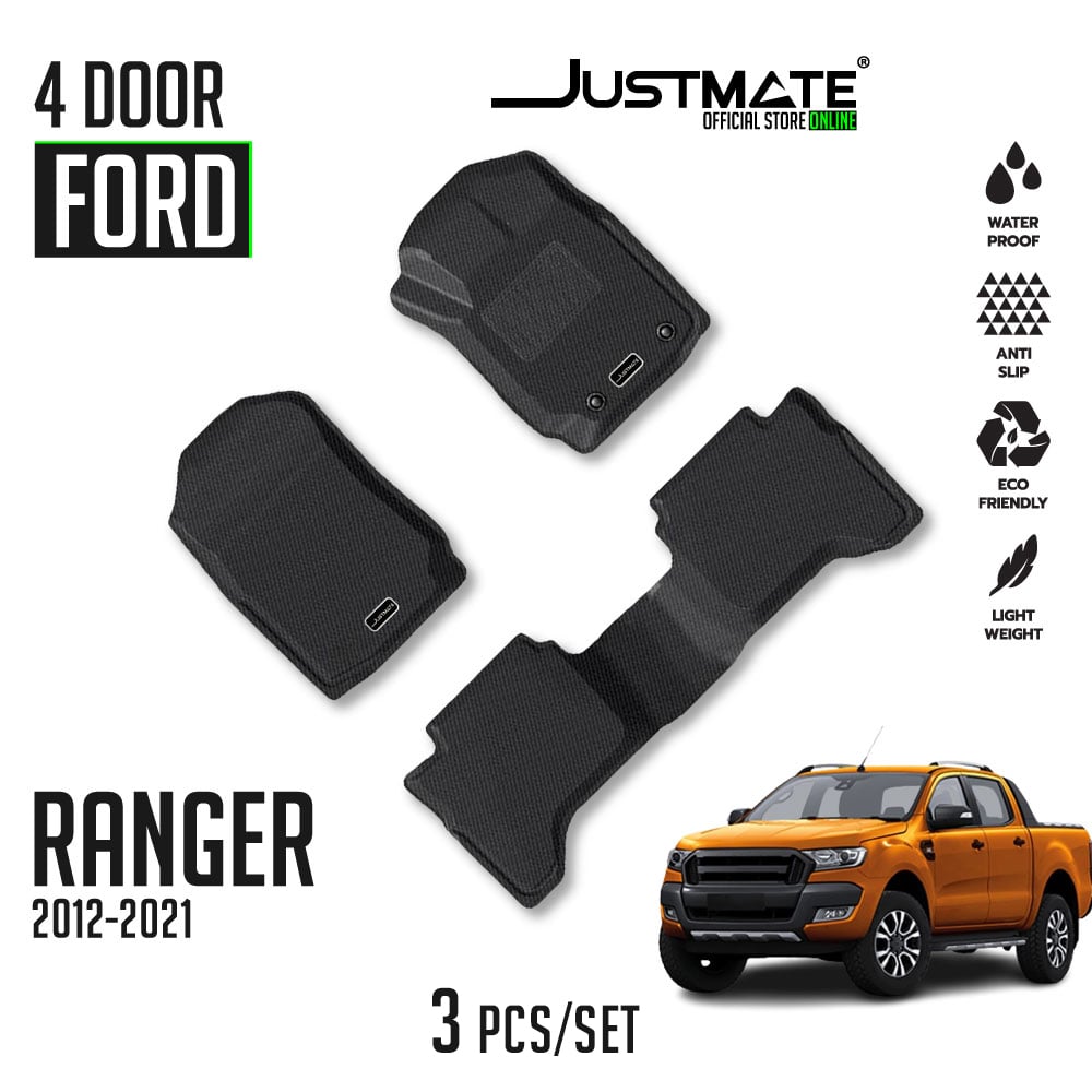 พรมปูพื้นรถยนต์ JUSTMATE FORD RANGER 2012-2021_7