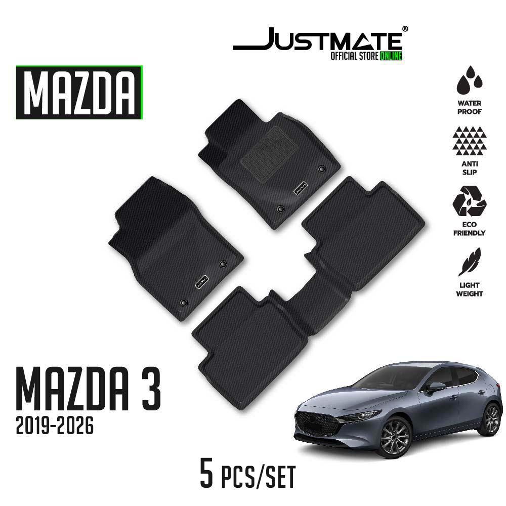 พรมปูพื้นรถยนต์ JUSTMATE MAZDA 3 2019-2024_11