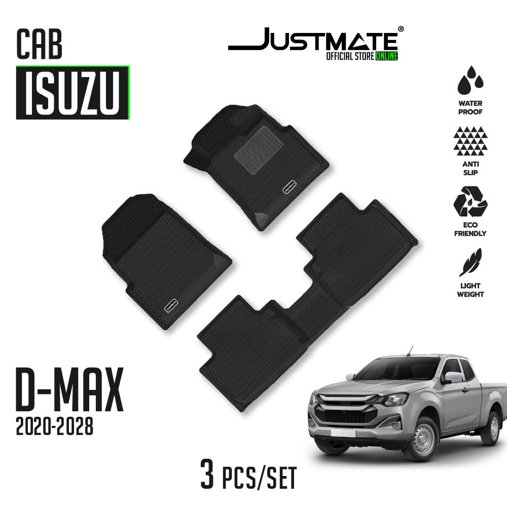 พรมปูพื้นรถยนต์ JUSTMATE ISUZU DMAX CAB 2020-2025_8