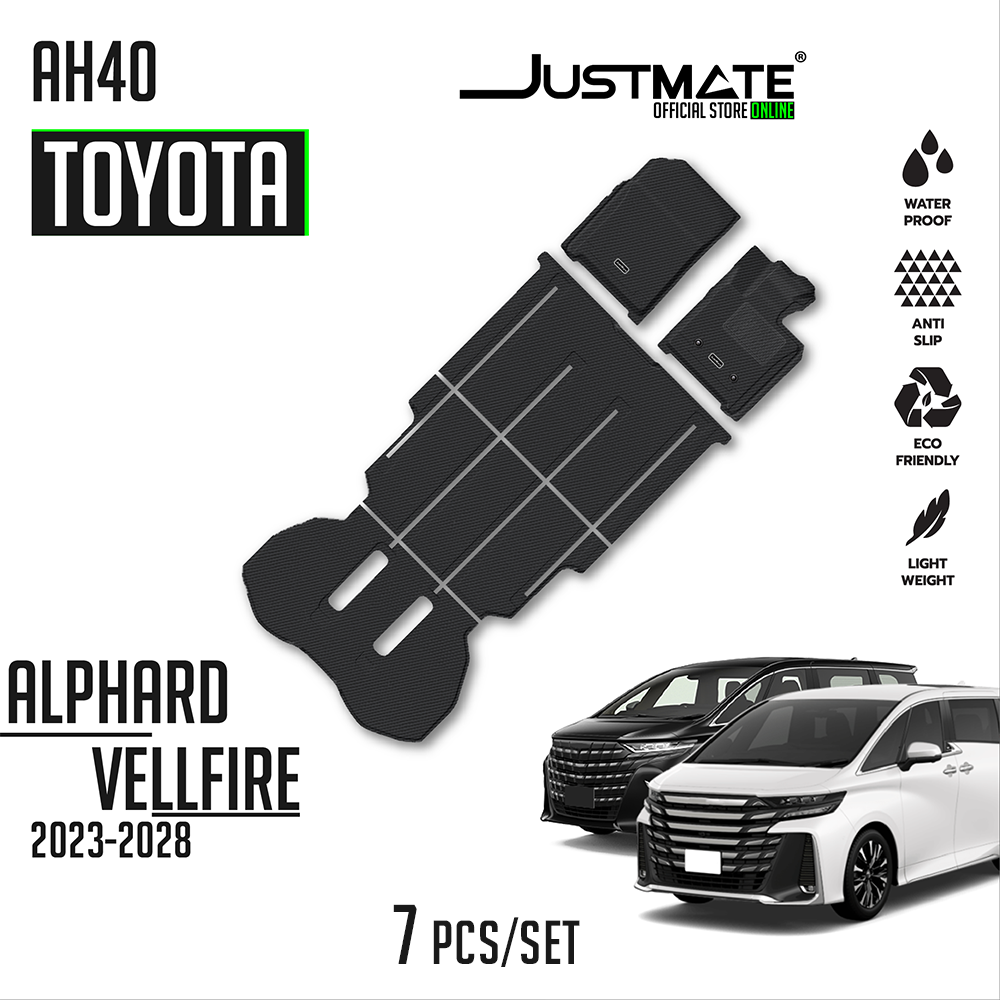 พรมปูพื้นรถยนต์ JUSTMATE TOYOTA ALPHARD AH40 2023-2028_11