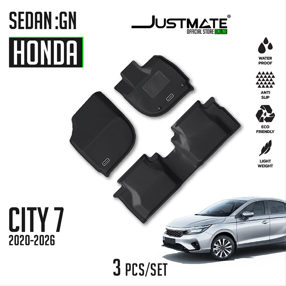 พรมปูพื้นรถยนต์ JUSTMATE HONDA CITY 7 SEDAN :GN 2020-2026_10