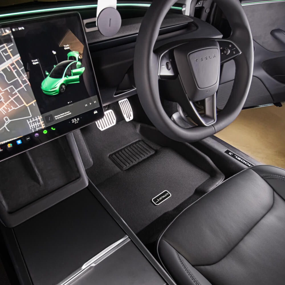 พรมปูพื้นรถยนต์ JUSTMATE TESLA MODEL 3 HIGHLAND 2023-2026