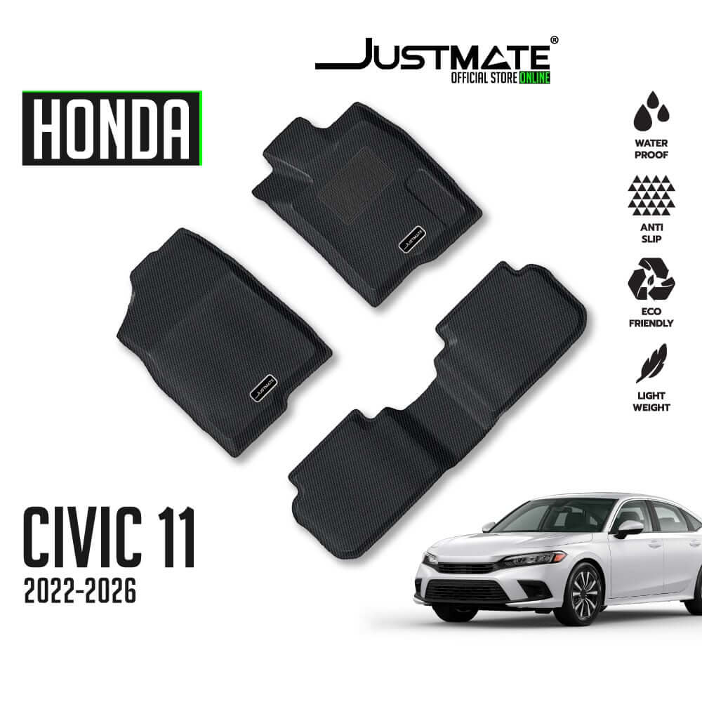 พรมปูพื้นรถยนต์ JUSTMATE HONDA CIVIC 2022 - 2026