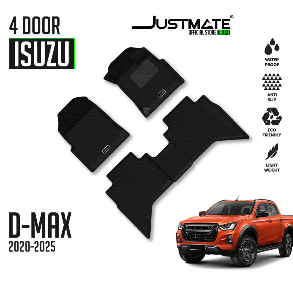 พรมปูพื้นรถยนต์ JUSTMATE ISUZU D-MAX 4D 2020-2025_10