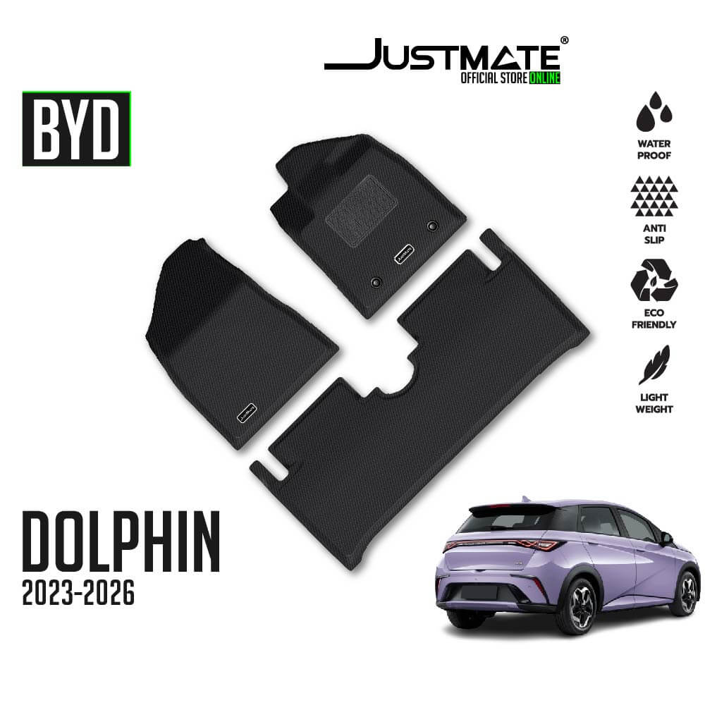 พรมปูพื้นรถยนต์ JUSTMATE BYD DOLPHIN 2023-2026