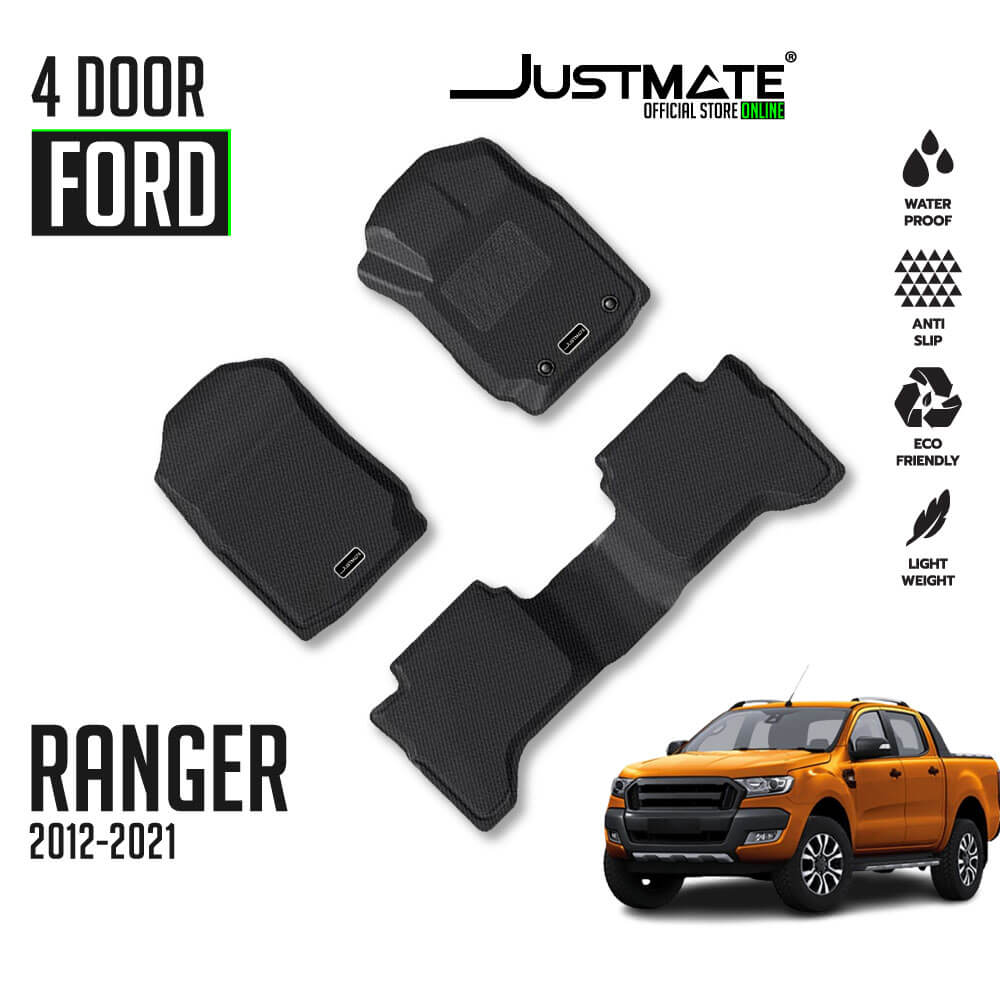 พรมปูพื้นรถยนต์ JUSTMATE FORD RANGER 2012-2021