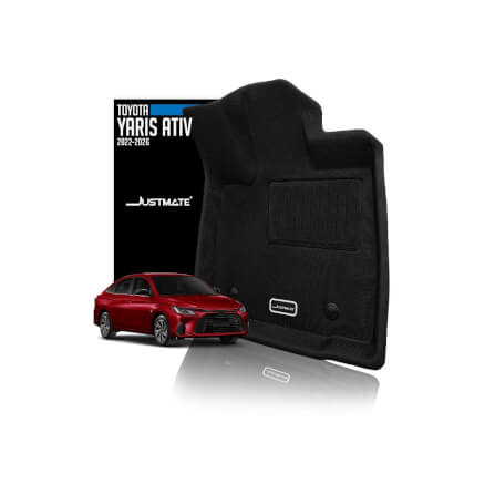 พรมปูพื้นรถยนต์ JUSTMATE TOYOTA YARIS ATIV 2022-2026_0
