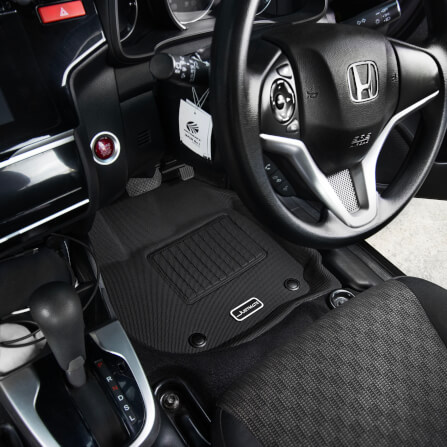 พรมปูพื้นรถยนต์ JUSTMATE HONDA JAZZ GK 2014-2022_1