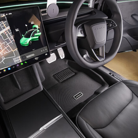 พรมปูพื้นรถยนต์ JUSTMATE TESLA MODEL 3 HIGHLAND 2023-2026_2