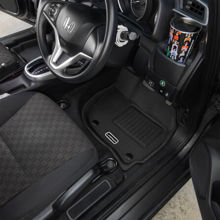พรมปูพื้นรถยนต์ JUSTMATE HONDA JAZZ GK 2014-2022_3