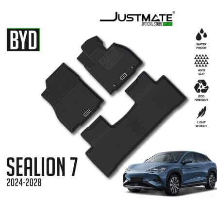 พรมปูพื้นรถยนต์ JUSTMATE BYD SEALION 7 2024 - 2028_9