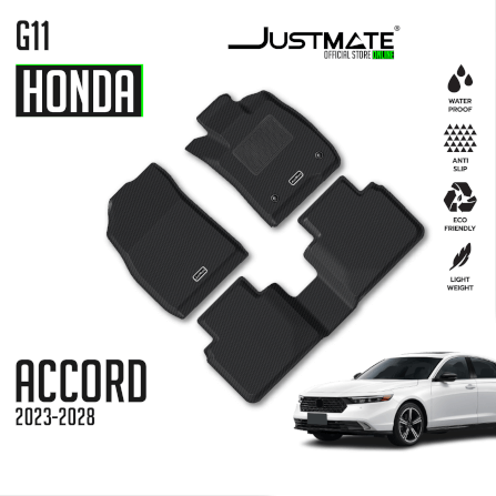 พรมปูพื้นรถยนต์ JUSTMATE HONDA ACCORD G11 2023 - 2028_12