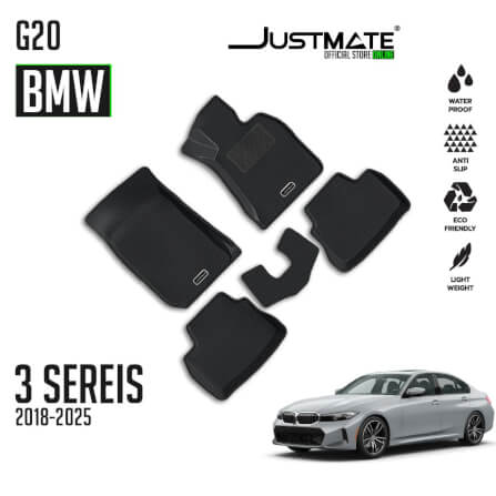 พรมปูพื้นรถยนต์ JUSTMATE BMW 3 SEREIS G20 2018-2025_9