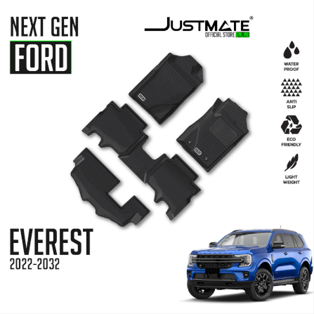 พรมปูพื้นรถยนต์ JUSTMATE FORD EVEREST 2022-2032_11