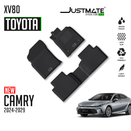 พรมปูพื้นรถยนต์ JUSTMATE TOYOTA CAMRY XV80 2024-2029_9