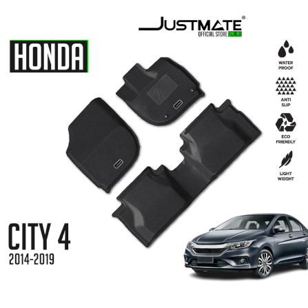 พรมปูพื้นรถยนต์ JUSTMATE HONDA CITY 4 2014-2019_6