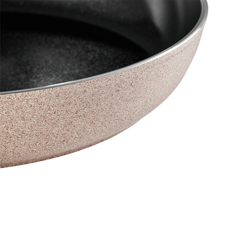 กระทะลึก 28 ซม. BALLARINI SAUTEPAN เคลือบเซรามิก พร้อมฝาแก้ว N1011243