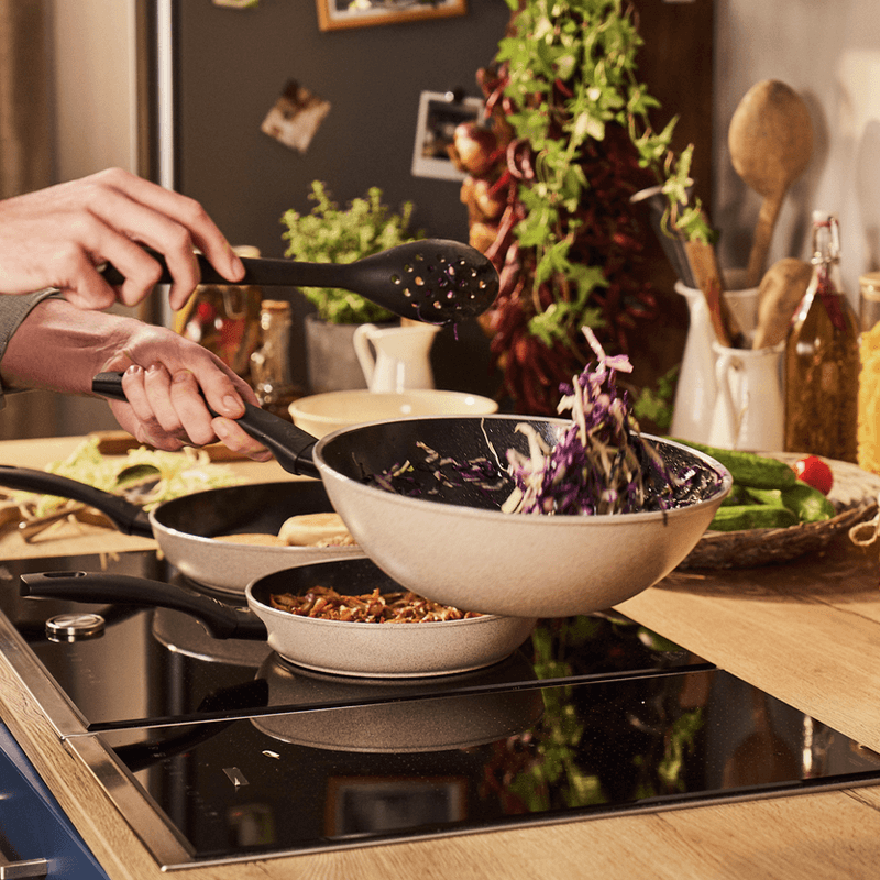 กระทะวอค ลึก 28 ซม. BALLARINI LEDRO เคลือบเซรามิก N10112