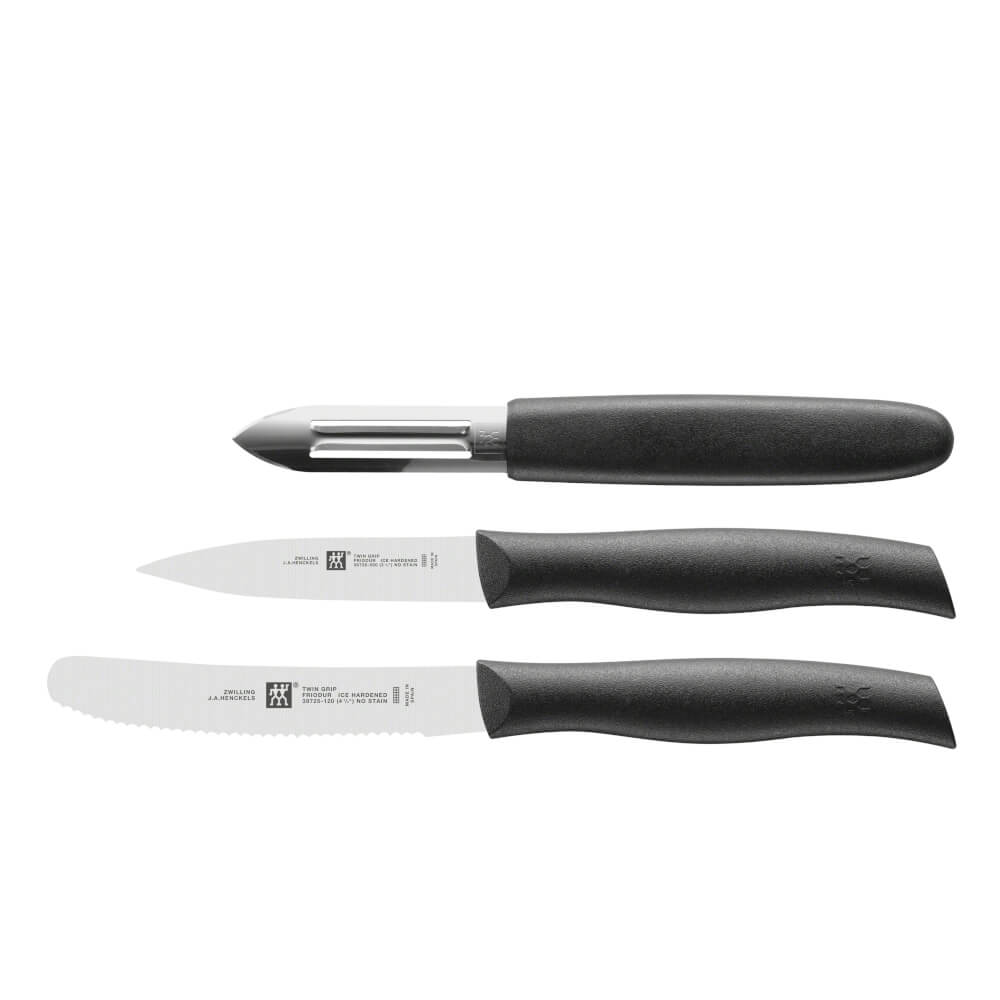 ชุดมีด ZWILLING รุ่น TWIN GRIP 3 ชิ้น สีดำ  N38738000