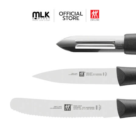 ชุดมีด ZWILLING รุ่น TWIN GRIP 3 ชิ้น สีดำ  N38738000_1