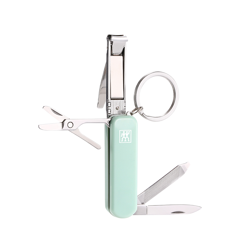 มีดพับเอนกประสงค์สเตนเลสสตีล ZWILLING สีเขียวมิ้นต์ 60 มม. N42450116_0
