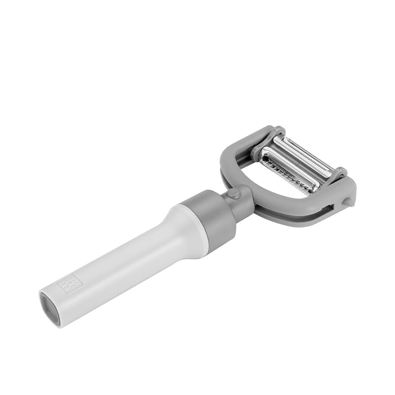 ที่ปอกสแตนเลส ZWILLING ด้ามจับพลาสติก 5-in-1 peeler สีเทา N36610005_0