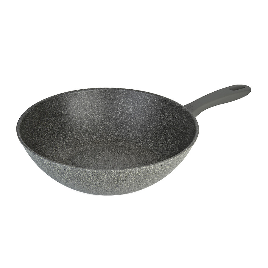 กระทะทรงลึกวอค BALLARINI Non- stick อะลูมิเนี่ยม รุ่นMurano 30 ซม. สีเทา N75002937_0