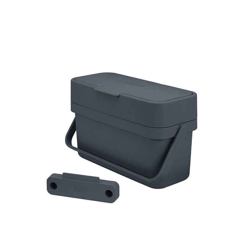 ถังขยะใส่เศษอาหาร สามารถติดกับฝาตู้ได้ Joseph Joseph รุ่น Compo ความจุ 4 ลิตร สี กราไฟท์ N30107_0