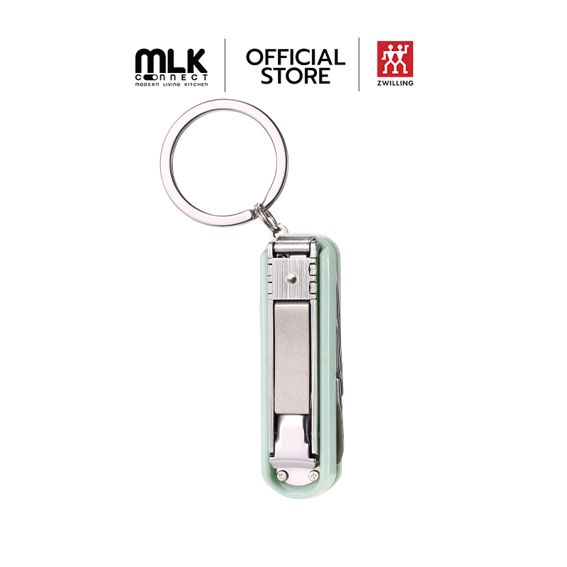 มีดพับเอนกประสงค์สเตนเลสสตีล ZWILLING สีเขียวมิ้นต์ 60 มม. N42450116_1