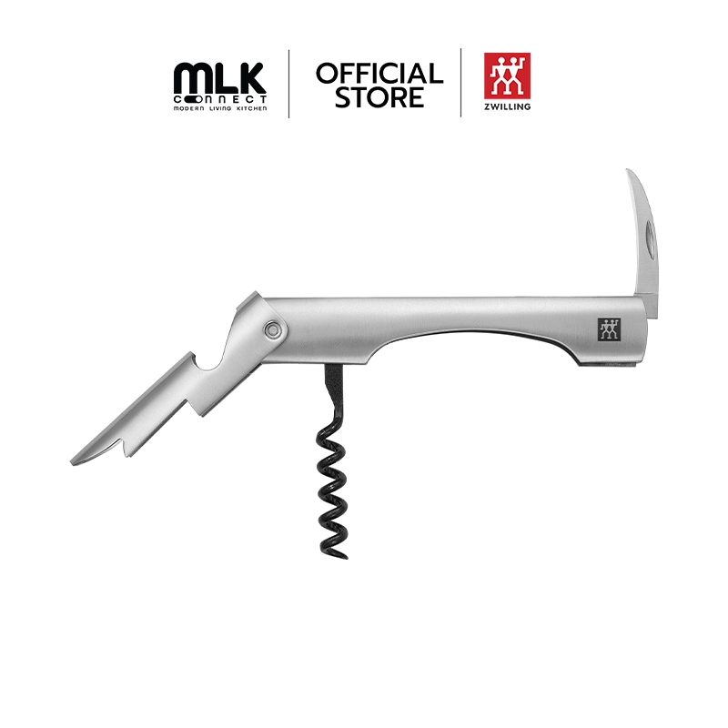 ที่เปิดขวดไวน์สแตนเลสสตีล ZWILLING ทนทาน 150 x 80 x 27 มม. สีเงิน N39500049_1