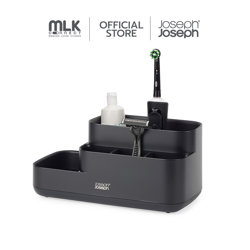 ที่เก็บอุปกรณ์ในห้องน้ำ Joseph Joseph รุ่น EasyStore สี Matt Black N70600_1