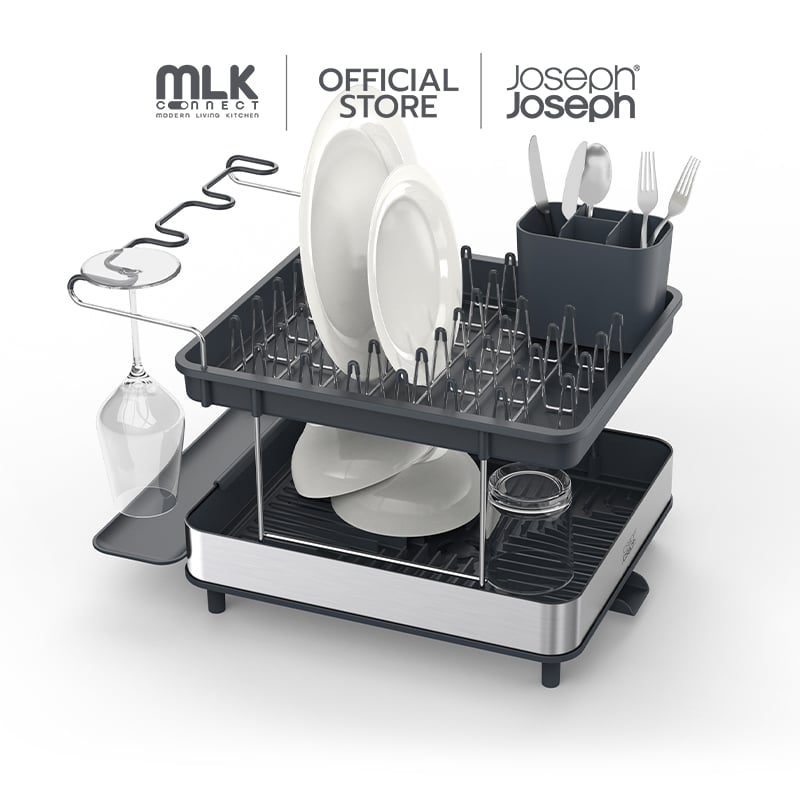 อุปกรณ์คว่ำจาน 2 ชั้น ทำจากสแตนเลส Joseph Joseph รุ่น Excel สีเทา N851647_1