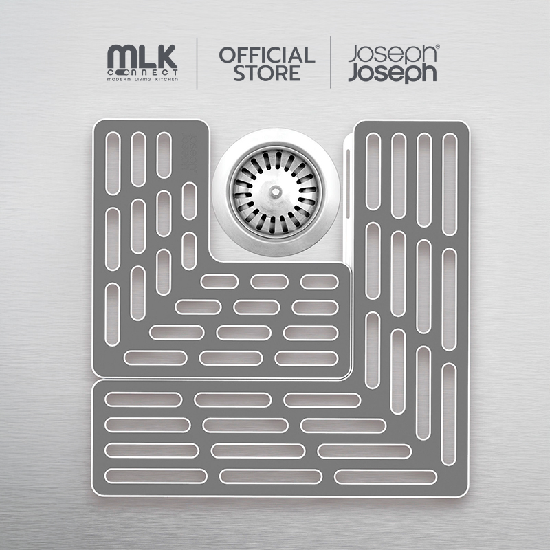 แผ่นรองอ่างล้างจาน Joseph Joseph รุ่น SinkSaver สามารถปรับรูปแบบได้ สีเทา N85037_1