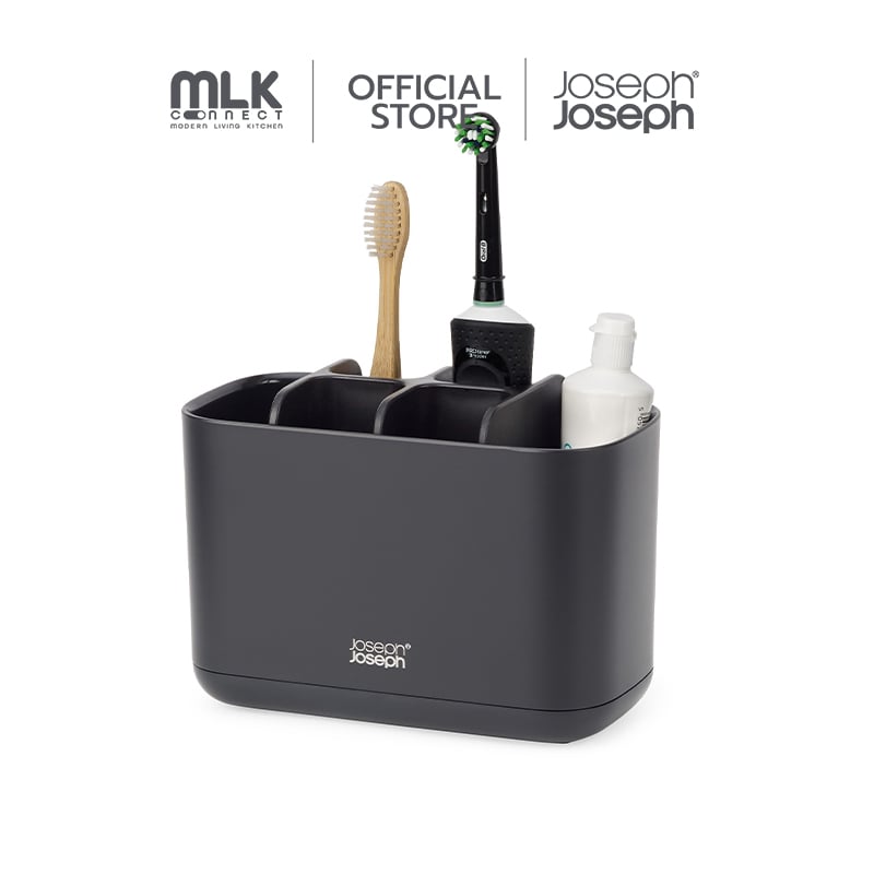 ที่ใส่แปรงสีฟันและยาสีฟัน Joseph Joseph รุ่น EasyStore สี Matt Black N70599_1