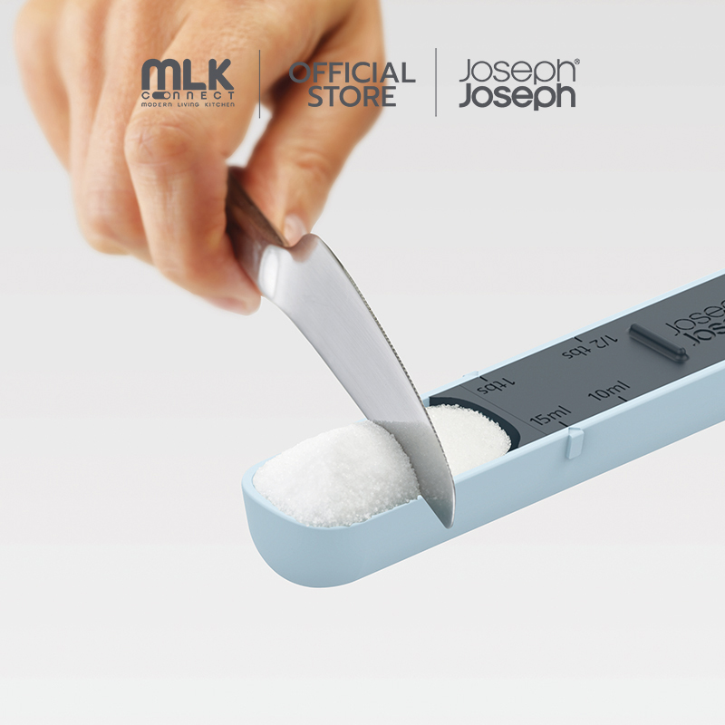 อุปกรณ์ตวงวัดปริมาณของเหลวและของแห้ง Joseph Joseph รุ่น Measure-Up สามารถปรับปริมาณได้ในตัว สีฟ้า N40105_1