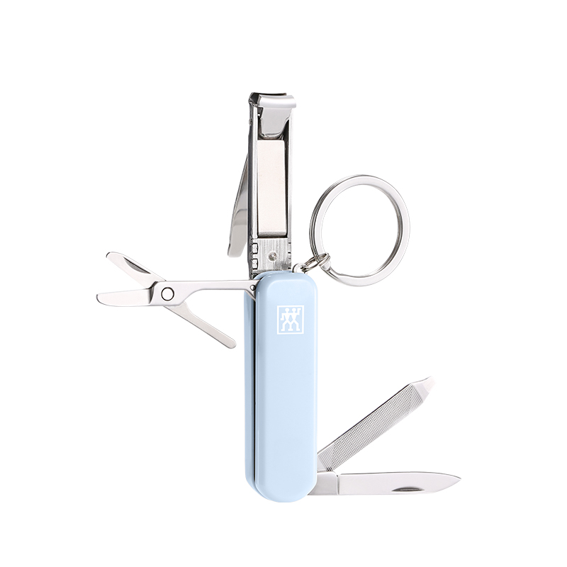 มีดพับเอนกประสงค์สเตนเลสสตีล ZWILLING สีฟ้า 60 มม. N42450115_2