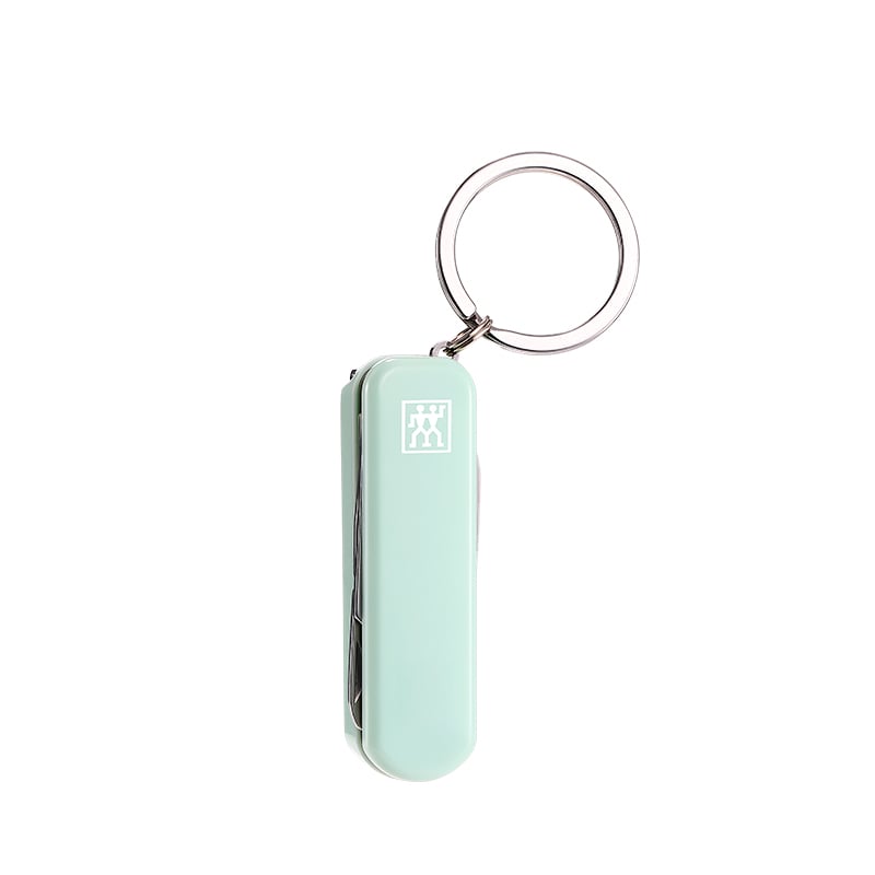 มีดพับเอนกประสงค์สเตนเลสสตีล ZWILLING สีเขียวมิ้นต์ 60 มม. N42450116_2