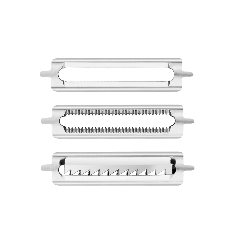 ที่ปอกสแตนเลส ZWILLING ด้ามจับพลาสติก 5-in-1 peeler สีเทา N36610005_2