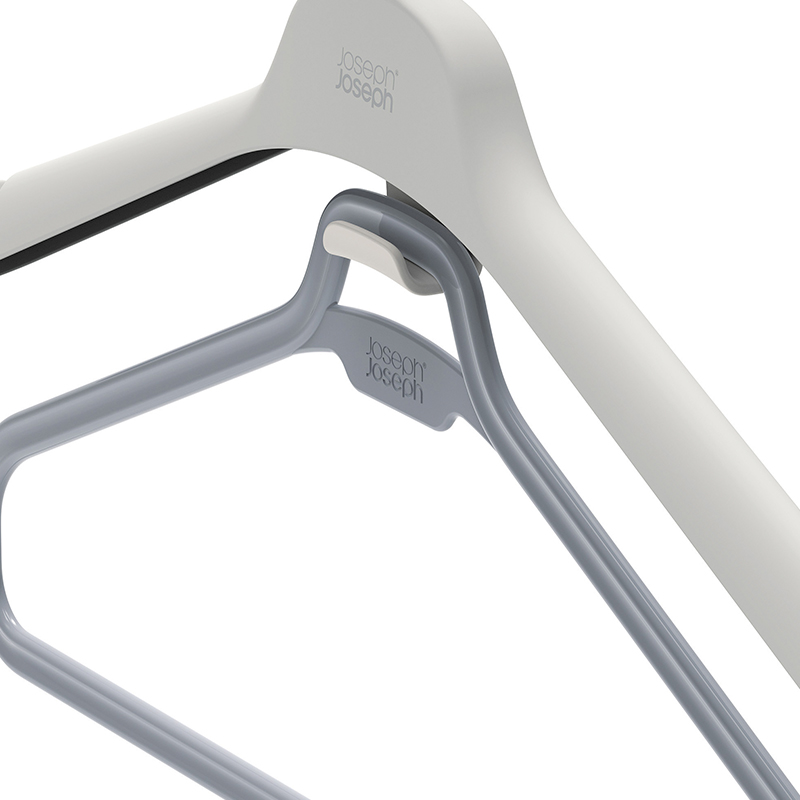 ชุดไม้แขวนเสื้อสำหรับเสื้อผ้าที่มีความยาว 2 ชิ้น Joseph Joseph รุ่น Orderly สี Ecru N55018_2