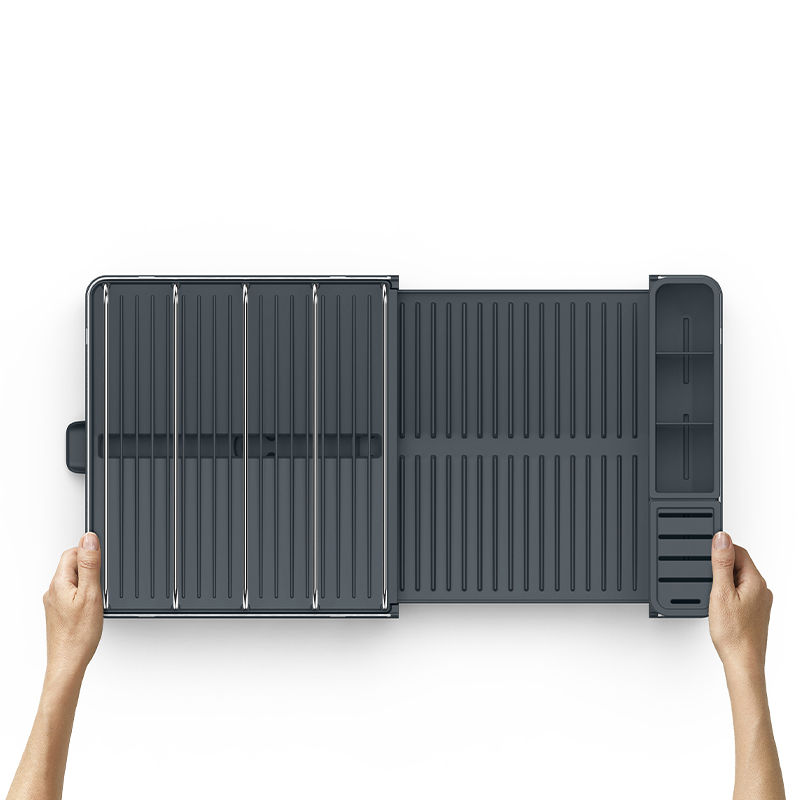 ที่คว่ำจานขยายได้ ทำจากสแตนเลส Joseph Joseph รุ่น Extend Max สีเทา N851690_2