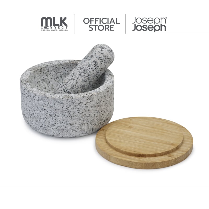 ครกหิน JOSEPH JOSEPH รุ่น DASH N20176 พร้อมฝาปิดไม้ไผ่_2