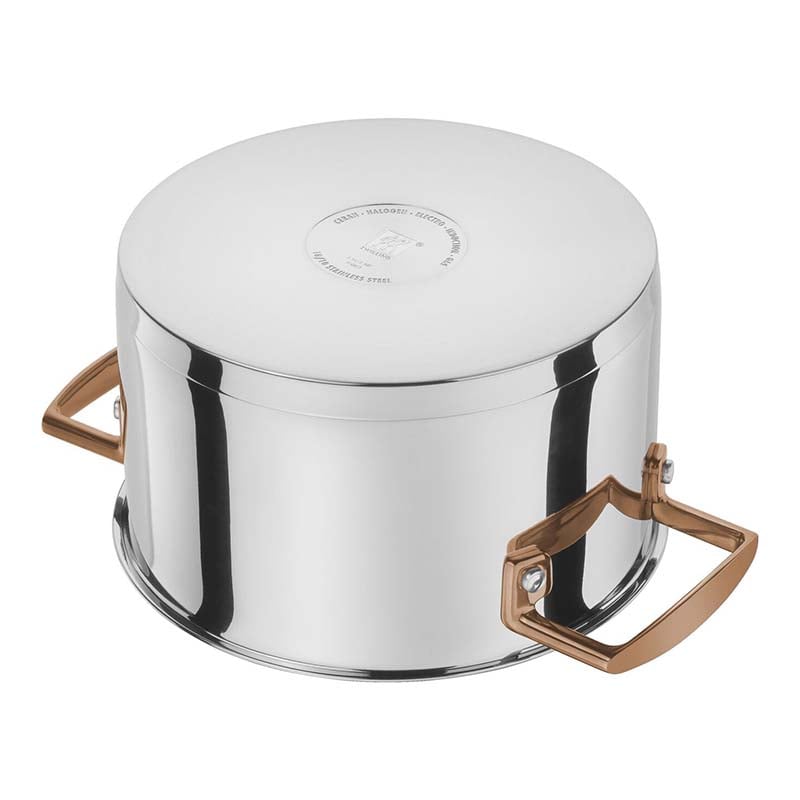 ชุดหม้อสแตนเลส ZWILLING รุ่น Bellasera กระจายความร้อนดี  5 ชิ้น สีเงิน N71170005_3